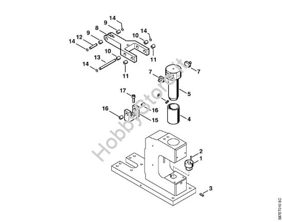 Elemento per schiodare NG 3 NG 3 NG 3 brand Stihl